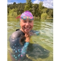 Bonnet de bain Zebra